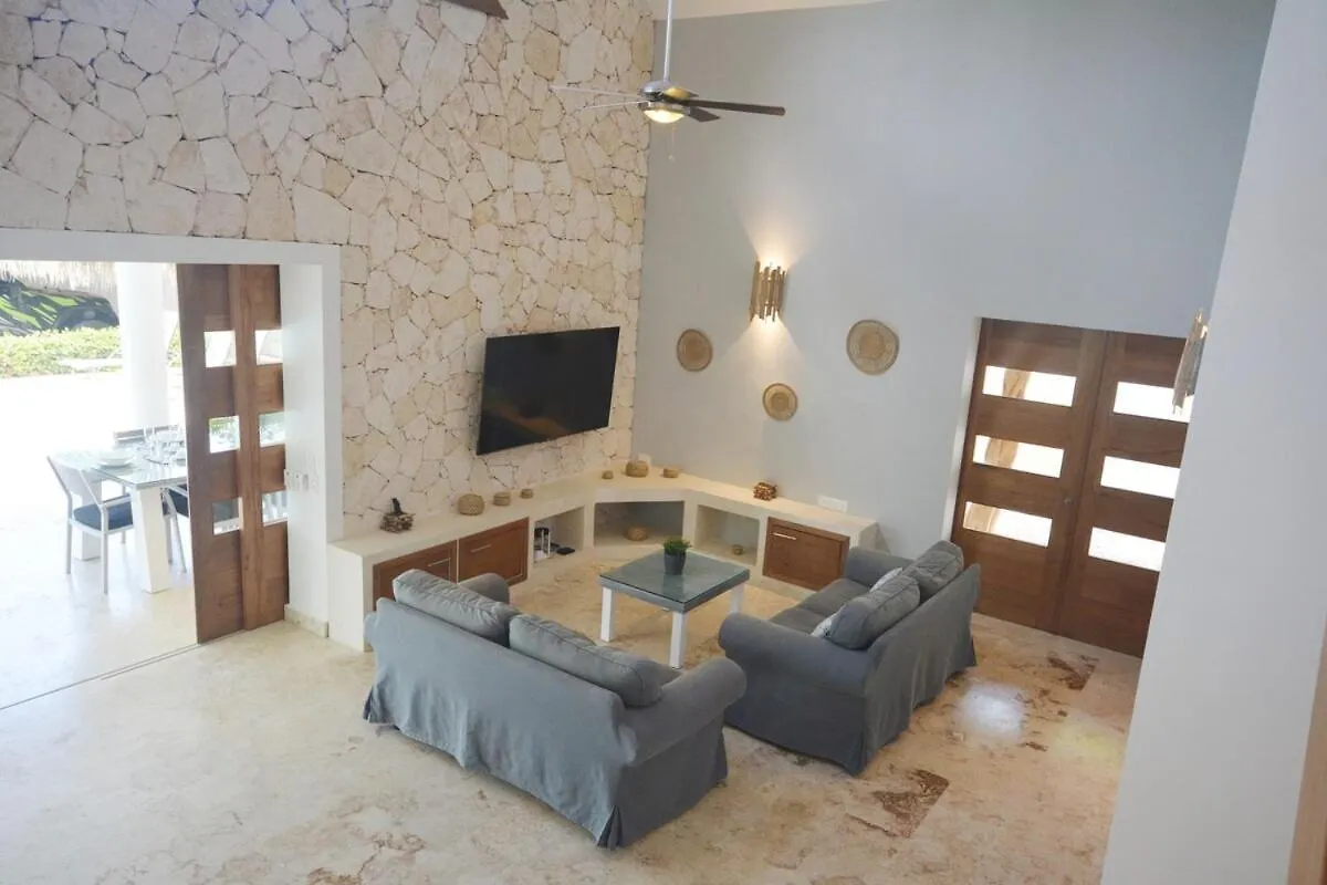 House With Pool 300 M From Las Ballenas Beach Las Terrenas Villa